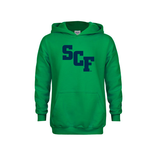  Youth Kelly Green Fleece Hoodie - SCF