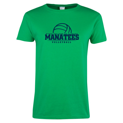 Main Image for  Womens Kelly Green Short Sleeve Tee