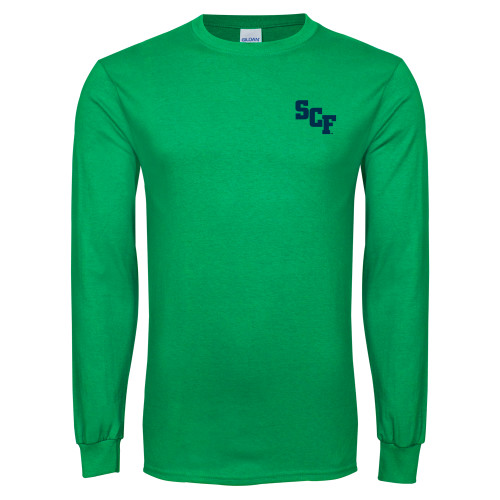  Kelly Green Long Sleeve T Shirt - SCF
