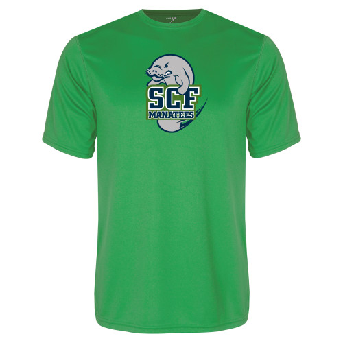  Kelly Green Performance Tee - SCF Manatees