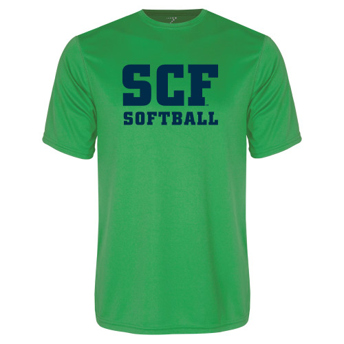  Kelly Green Performance Tee - SCF - Softball