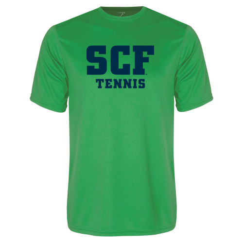  Kelly Green Performance Tee - SCF - Tennis
