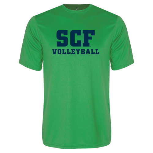  Kelly Green Performance Tee - SCF - Volleyball