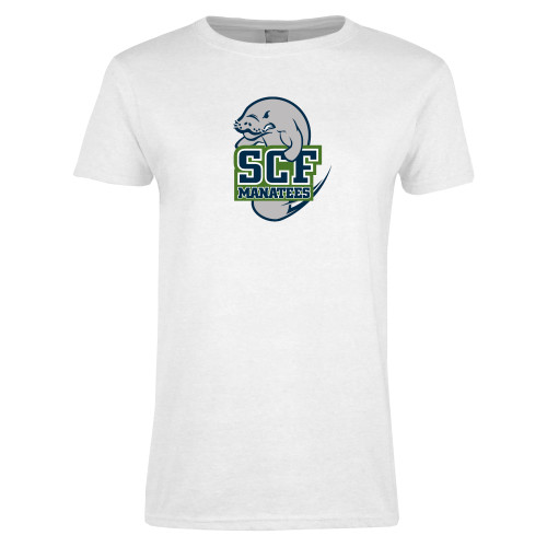 Main Image for  Womens White Short Sleeve Tee