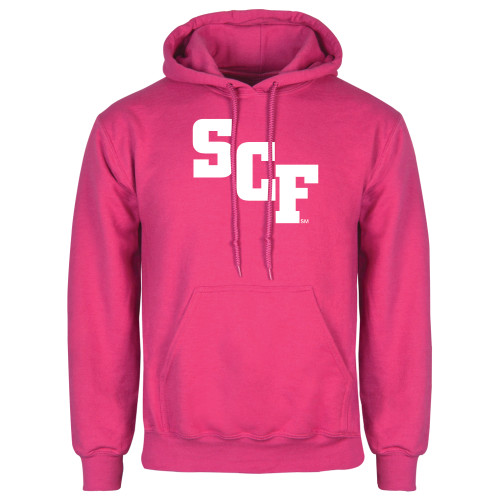  Womens Fuchsia Fleece Hoodie - SCF