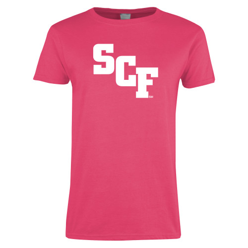 Main Image for  Womens Hot Pink Short Sleeve Tee