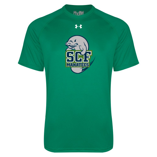  Under Armour Kelly Green Tech Tee - SCF Manatees