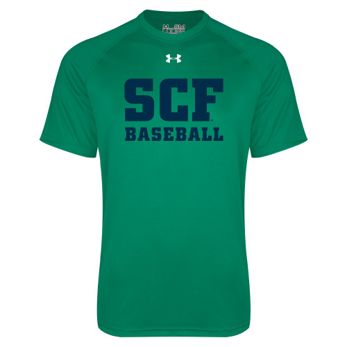  Under Armour Kelly Green Tech Tee - SCF - Baseball