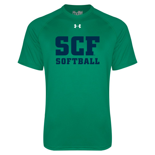  Under Armour Kelly Green Tech Tee - SCF - Softball