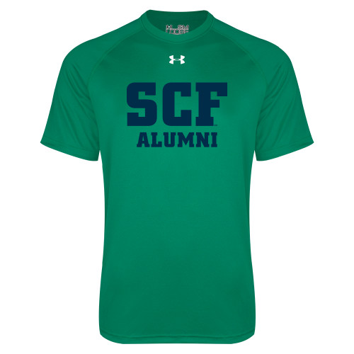  Under Armour Kelly Green Tech Tee - SCF - Alumni