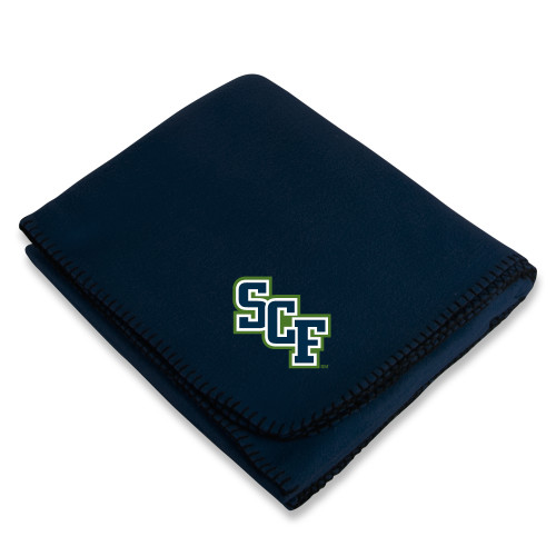  Navy Arctic Fleece Blanket - SCF
