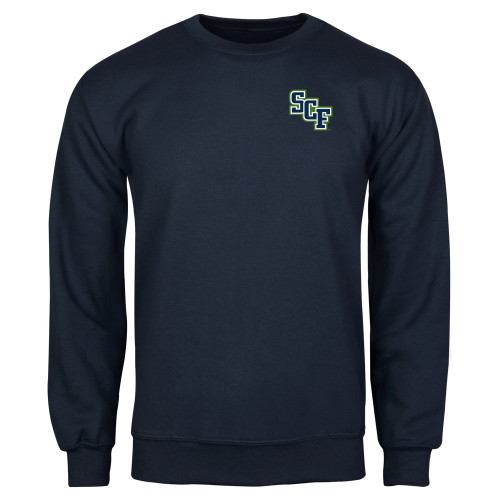  Navy Fleece Crew - SCF