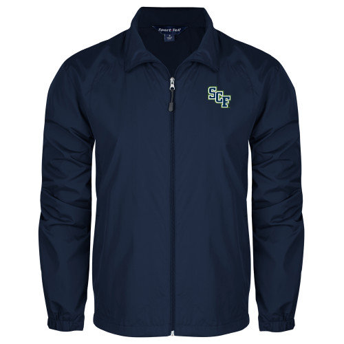  Navy Full Zip Wind Jacket - SCF