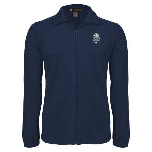  Navy Fleece Full Zip  Jacket - SCF Manatees