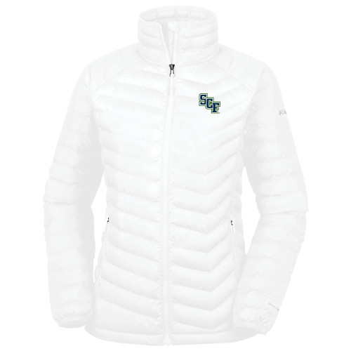  Columbia Womens White Powder Lite Jacket - SCF