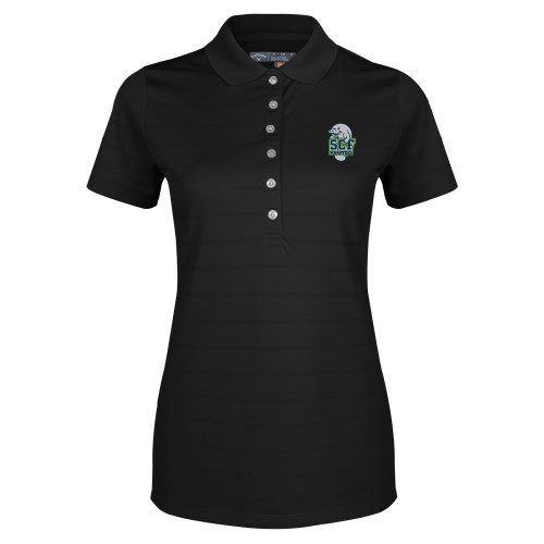  Callaway Womens Black Opti Vent Polo - SCF Manatees
