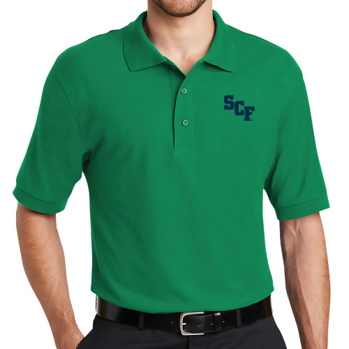  Kelly Green Silk Touch Polo - SCF