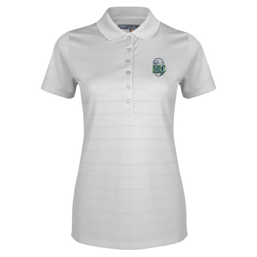  Callaway Womens White Opti Vent Polo - SCF Manatees