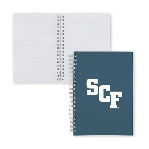  Clear 7 x 10 Spiral Journal Notebook - SCF
