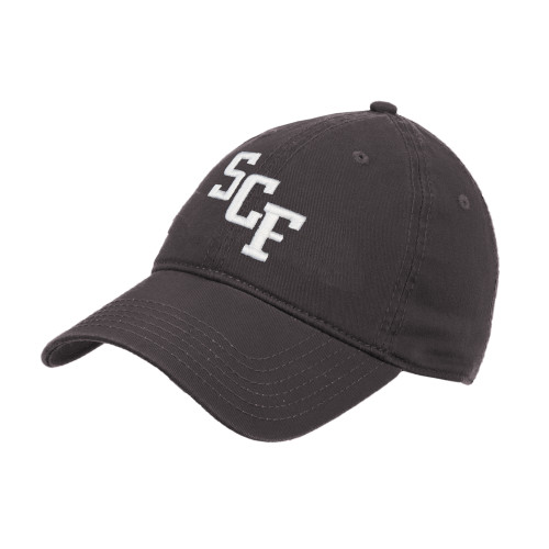  Charcoal Unstructured Adjustable Low Profile Hat - SCF