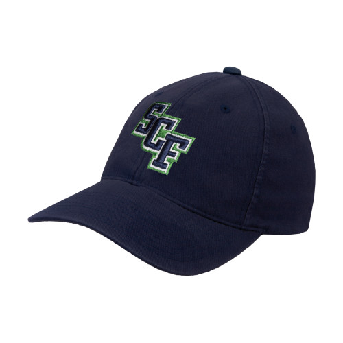  Navy Flexfit Structured Low Profile Hat - SCF