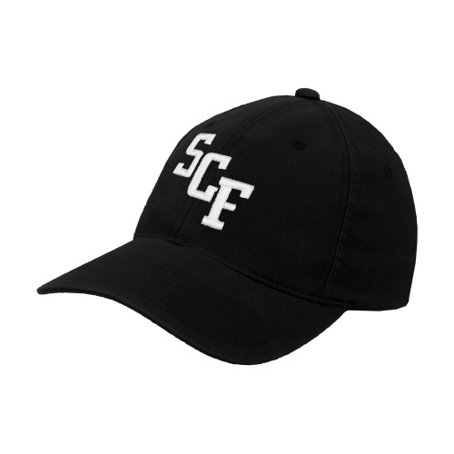  Black Flexfit Structured Low Profile Hat - SCF