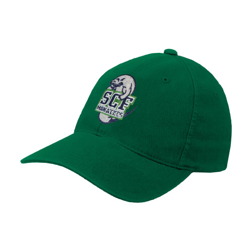  Kelly Green Flexfit Mid Profile Hat - SCF Manatees