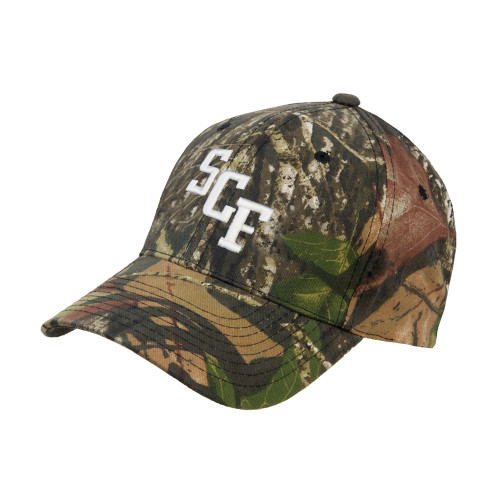  Mossy Oak Camo Structured Adjustable Cap - SCF