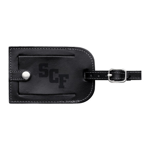  Millennium Leather Luggage Tag - SCF  Engraved