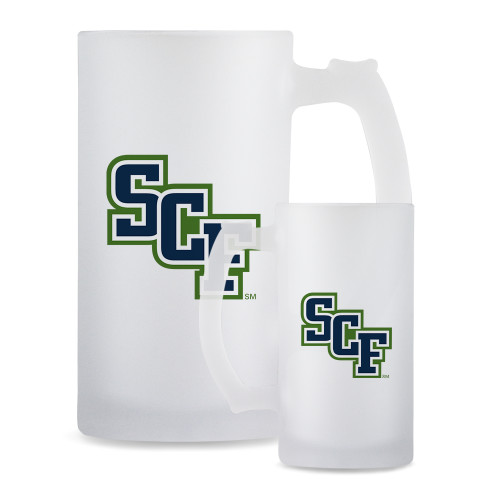  Full Color Decorative Frosted Glass Mug 16oz - SCF