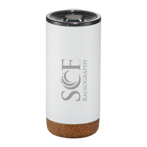  Valhalla Vacuum Insulated White Tumbler 16oz - SCF - Radiography Engraved