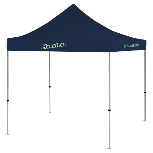  9 ft x 9 ft Navy Tent - Manatees