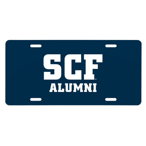  License Plate - SCF - Alumni