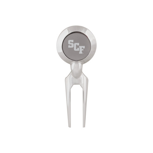  Silver Divot Tool/Ball Marker - SCF  Engraved