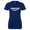 Thumbnail image for  Next Level Womens Navy Boyfriend Tee