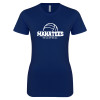 Thumbnail image for  Next Level Womens Navy Boyfriend Tee