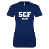 Thumbnail image for  Next Level Womens Navy Boyfriend Tee