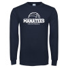 Thumbnail image for  Navy Long Sleeve T-Shirt