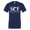Thumbnail image for  Bella + Canvas Navy Jersey Cotton T Shirt