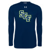 Thumbnail image for  Under Armour Navy Long Sleeve Tech Tee