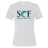 Thumbnail image for  Bella + Canvas Womens White Relaxed Cotton T Shirt