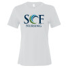 Thumbnail image for  Bella + Canvas Womens White Relaxed Cotton T Shirt
