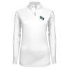 Thumbnail image for  Syntrel Womens White Interlock 1/4 Zip