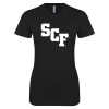 Thumbnail image for  Next Level Womens Black Boyfriend Tee