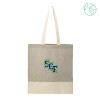 Thumbnail image for  Split Recycled Grey Cotton Twill Convention Tote