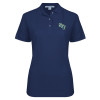 Thumbnail image for  Womens Silk Touch Navy Pique Polo