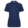Thumbnail image for  Womens Silk Touch Navy Pique Polo