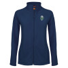 Thumbnail image for  Womens Navy Fleece Full Zip Jacket