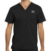 Thumbnail image for  Mens Black Revolution Scrub Top