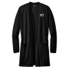 Thumbnail image for  Mercer + Mettle Womens Black Open Front Cardigan Sweater